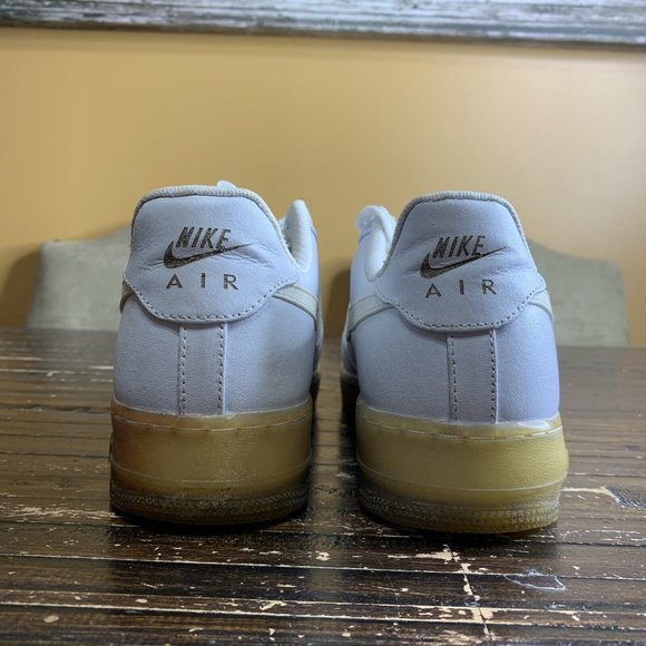 NIKE AIR FORCE 1 LOW WHITE AIR HUARACHE 2008 (354714 - 111) SIZE 12 - Picture 5 of 8